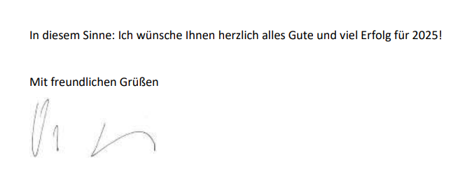 Ausriss aus Scholz-Brief an von der Leyen