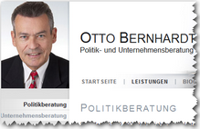Ex-MdB und Politikberater Otto Bernhardt