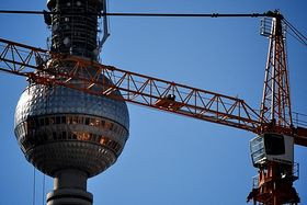 Baustelle in Berlin