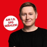 Maximilian Schröter - am 1. September SPD wählen
