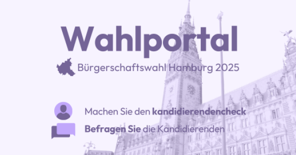 Wahlportal zur Hamburg-Wahl 2025