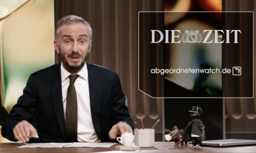 Screenshot ZDF Magazin Royale vom 30. September 2022