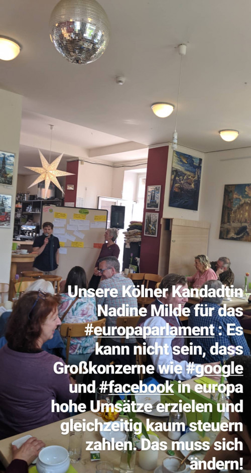 Nadine Milde - für Algorithmentransparenz, gegen Steuertricks von Digitalkonzernen